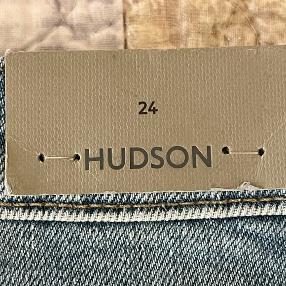 HUDSON‎ HARLOW ULTRA HIGH RISE CIGARETTE PETITE JEANS IN HARMONIC NWT WOMEN'S 24 - Picture 13 of 16